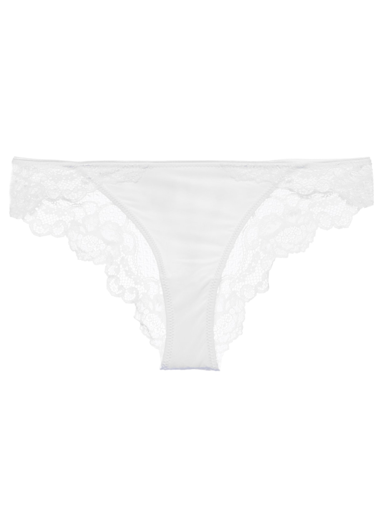 Calcinha Tanga Branco Valisere