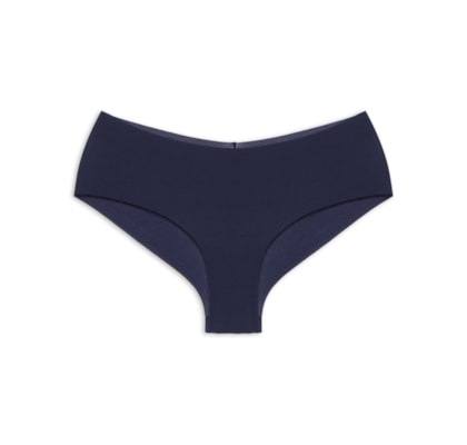 Calcinha Tanga Brasileira Em Microfibra - Azul