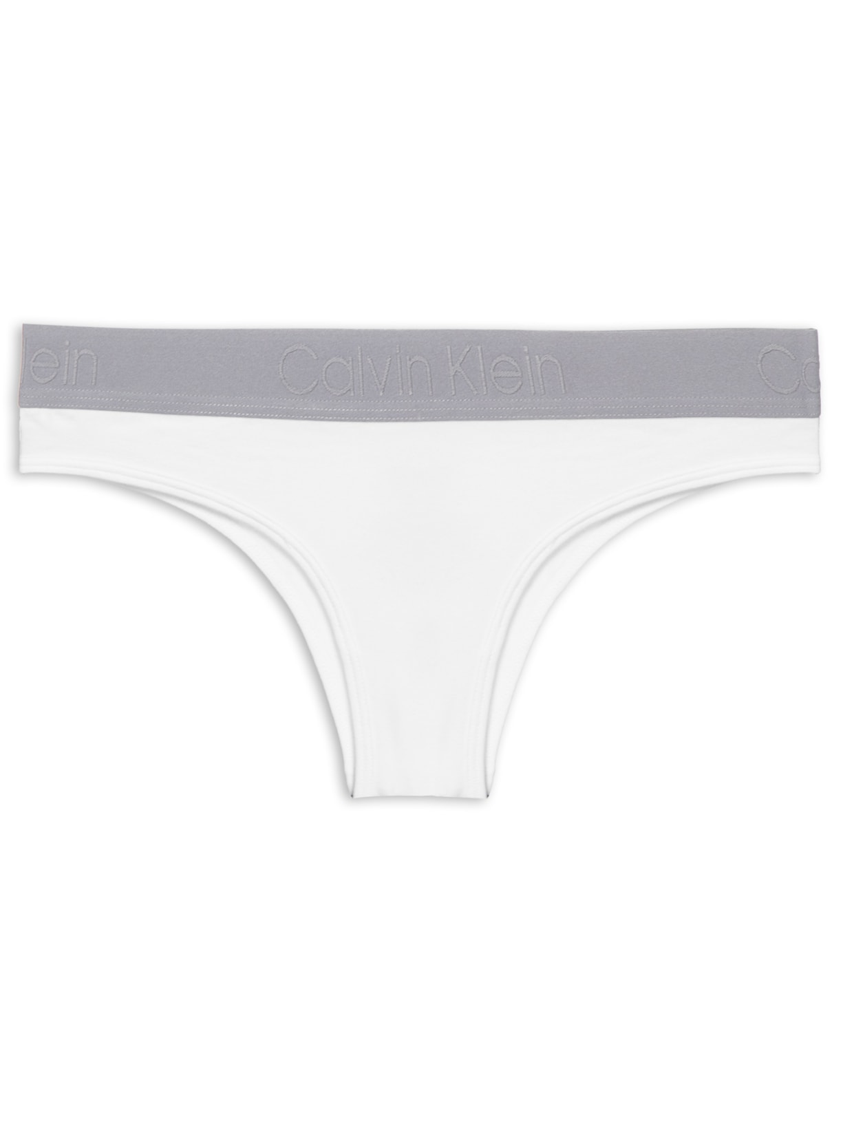 Calcinha Tanga Cotton Ck Pure - Branco