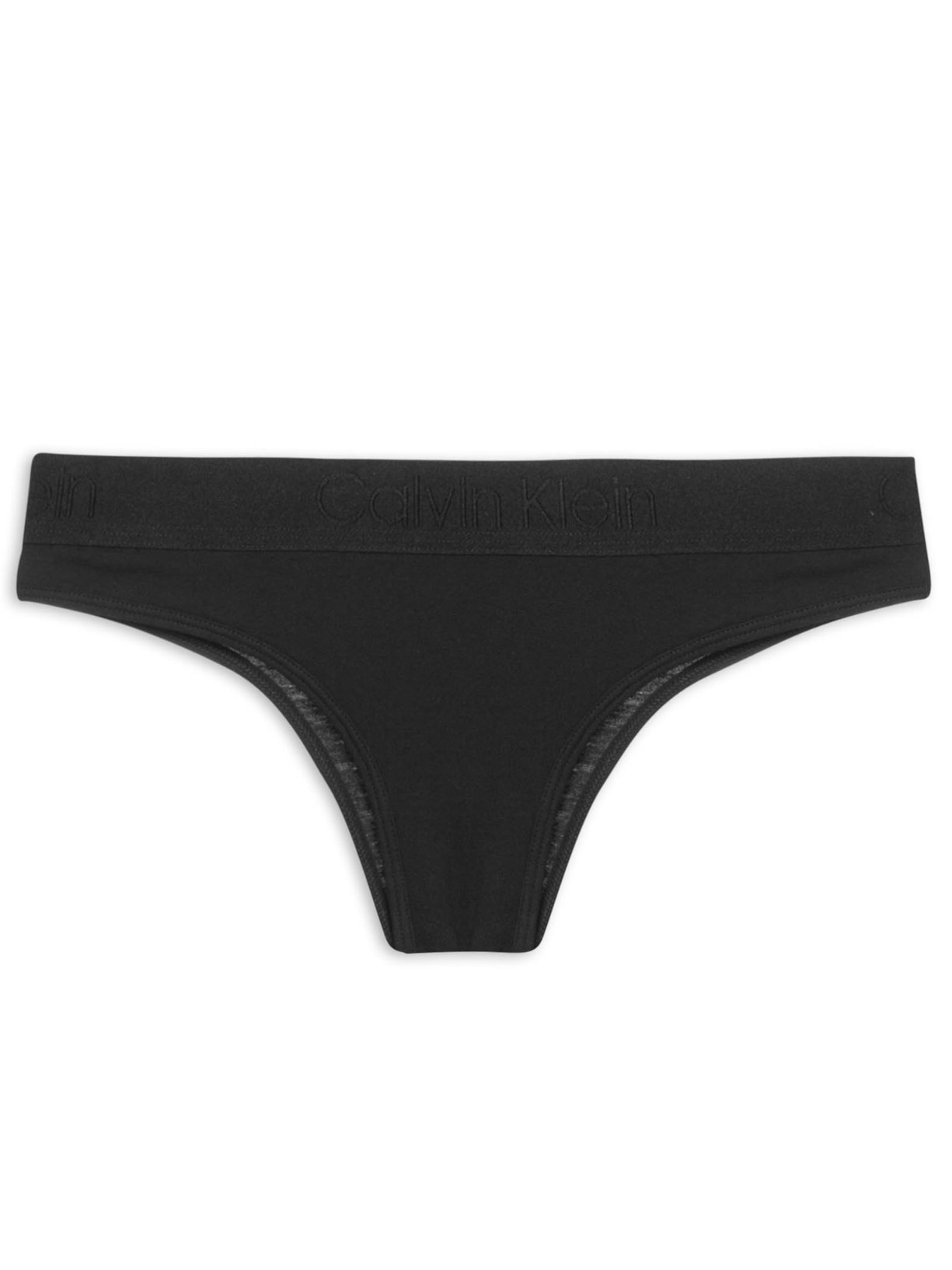 Calcinha Tanga Cotton Pure - Preto