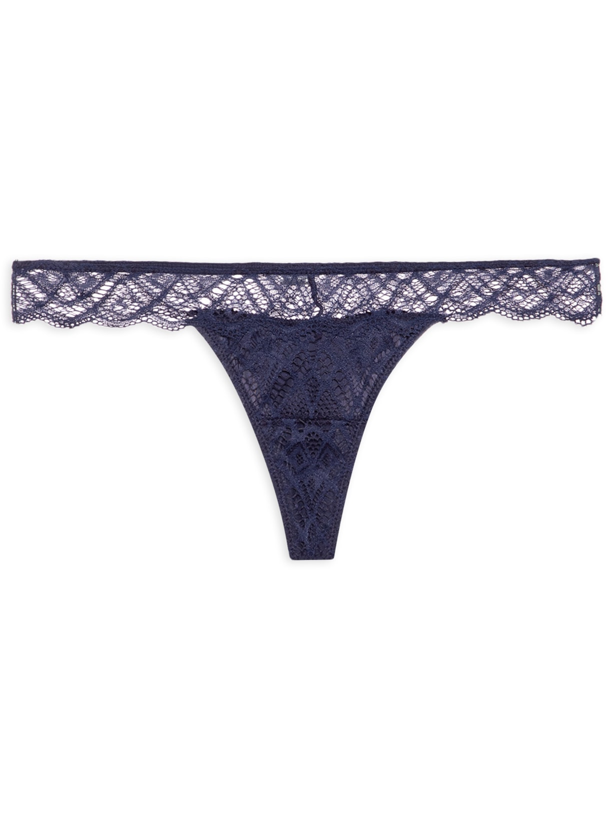 Calcinha Tanga Fio - Azul