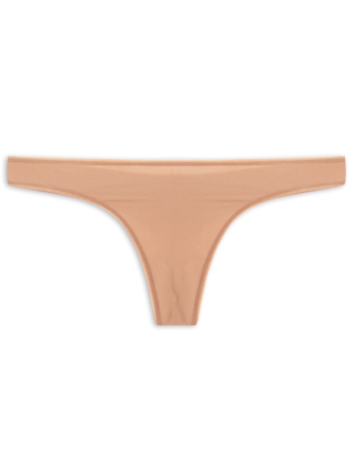 Calcinha Tanga Fio - Bege