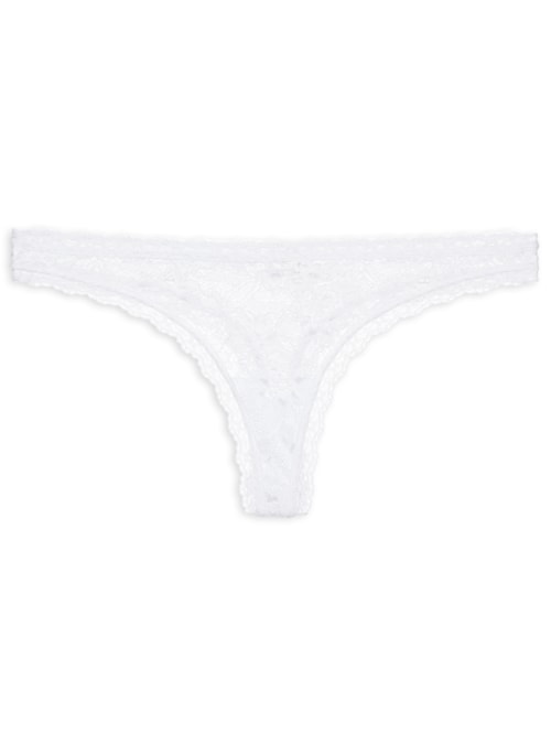 Calcinha Tanga Fio - Branco
