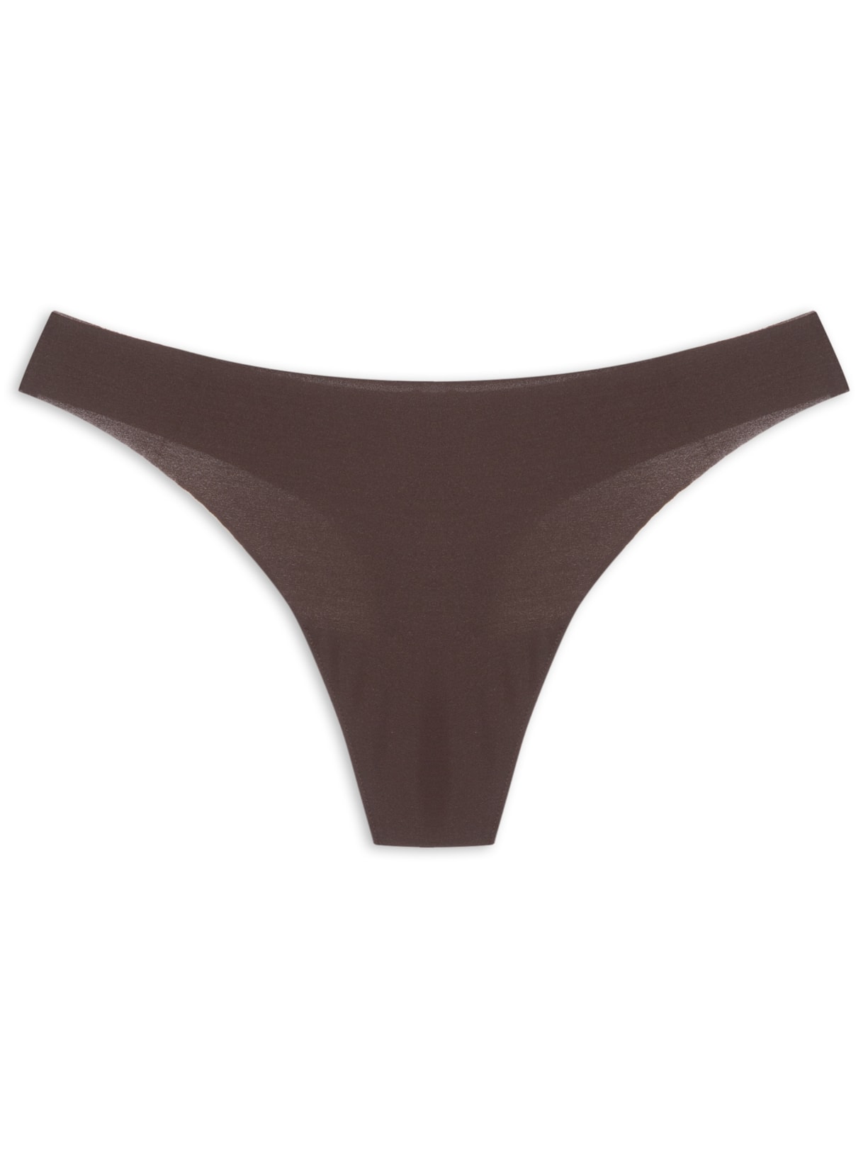 Calcinha Tanga Fio Dental Marrom Valisere
