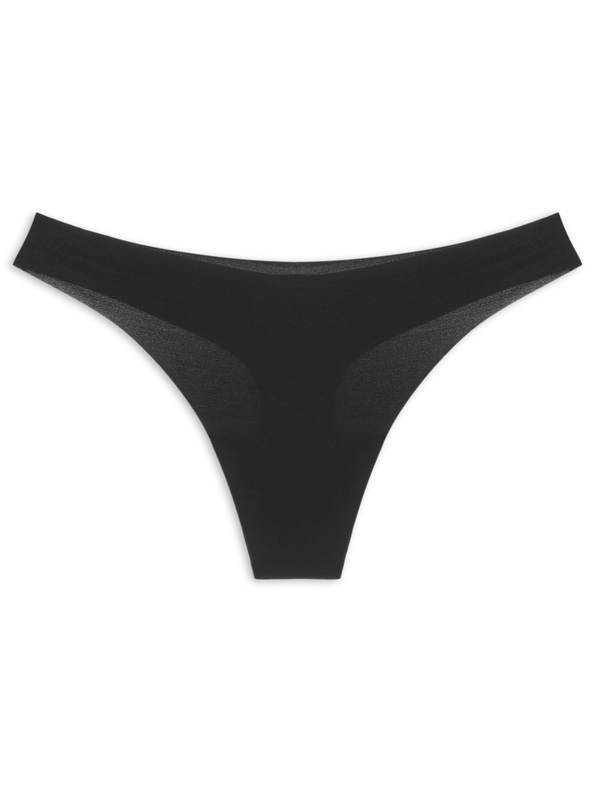 Calcinha Tanga Fio Dental Preto Valisere