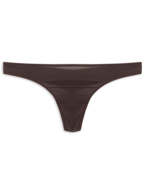 Calcinha Tanga Fio - Marrom