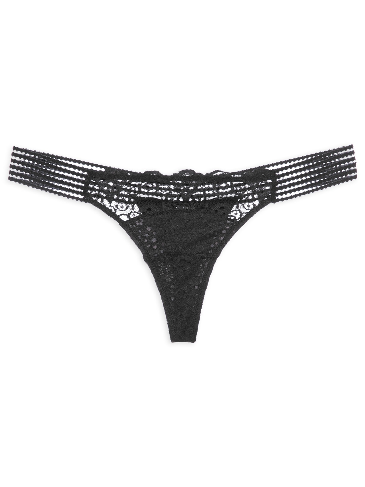 Calcinha Tanga Fio - Preto