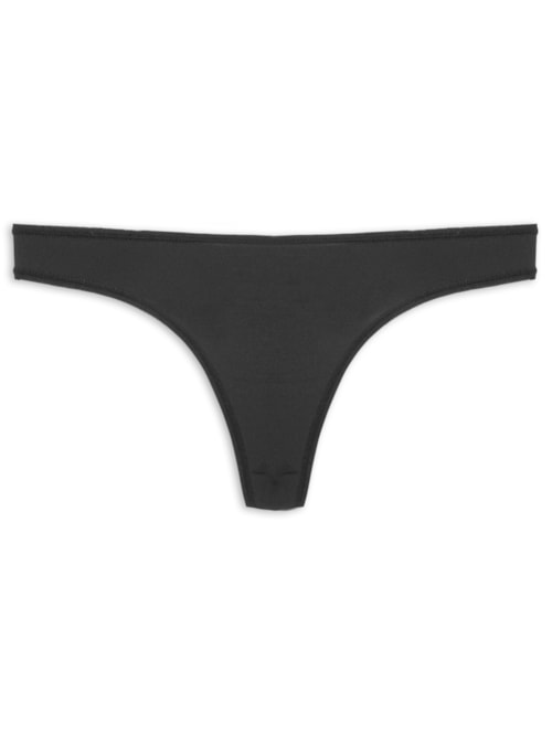 Calcinha Tanga Fio - Preto