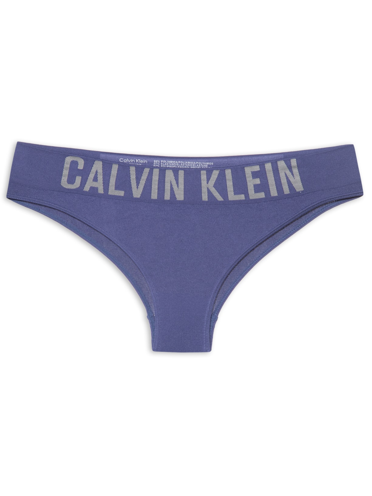 Calcinha Tanga Intense Power Seamless - Azul