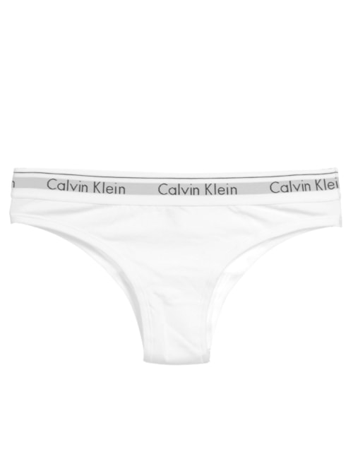 Calcinha Tanga Modern Cotton - Branco