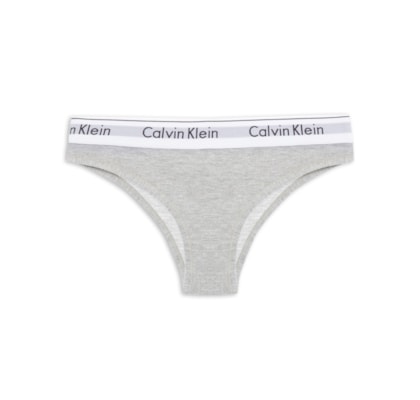 Calcinha Tanga Modern Cotton - Cinza