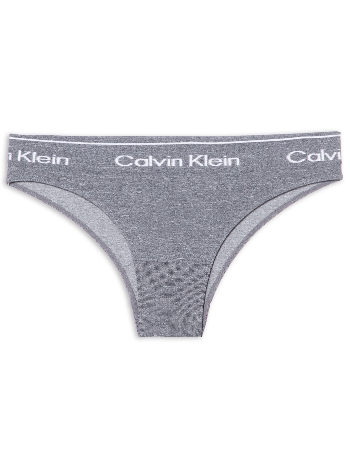 Calcinha Tanga Modern Cotton Seamless - Cinza