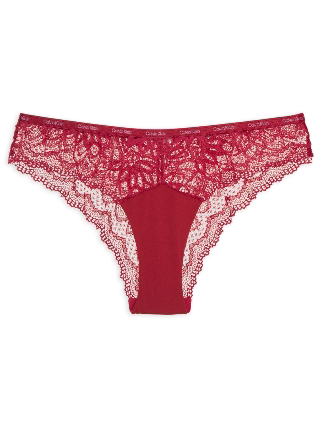 Calcinha Tanga Renda Vittoria - Vermelho