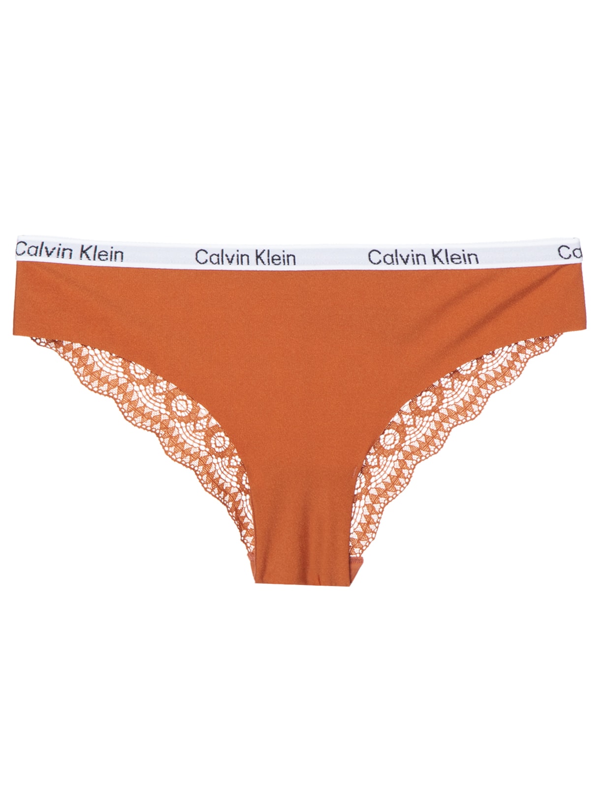 Calcinha Tanga Tailored Micro Lace - Laranja