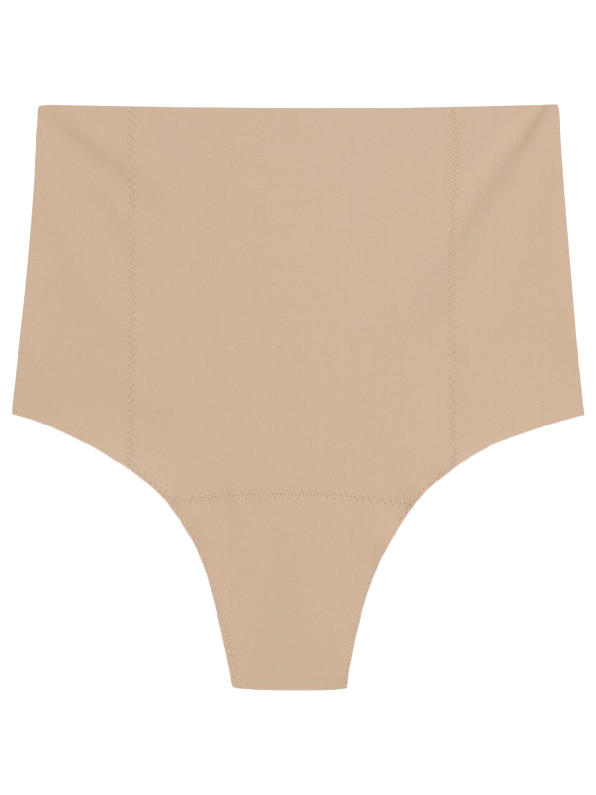 Caleçon Brasileiro Em Microfibra Com Corte a Laser - Natural