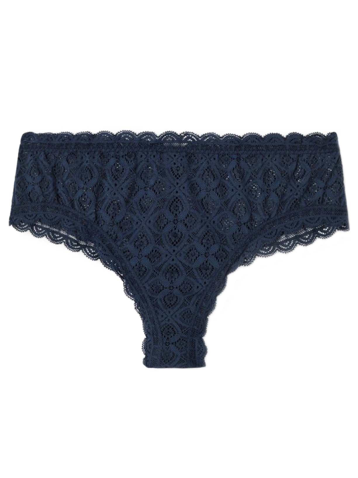 Caleçon Brasileiro Em Renda - Azul