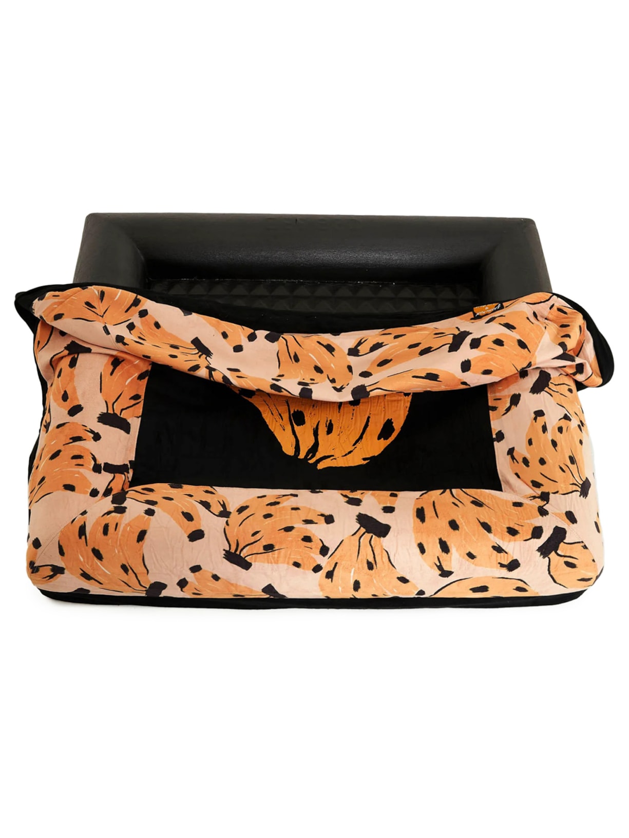 Cama G Bananas Preto Farm Etc + Zeedog