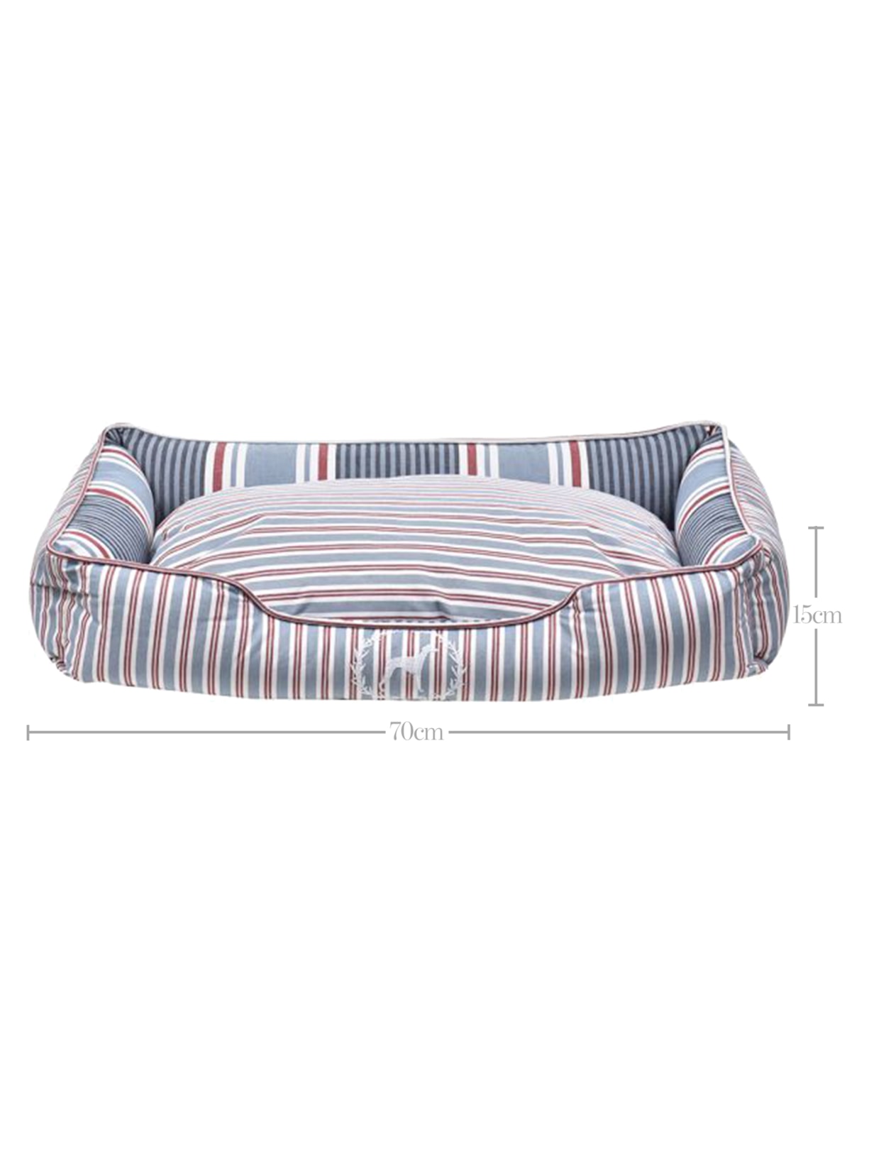 Cama Pet London Lista Costa Nova Azul Entreposto