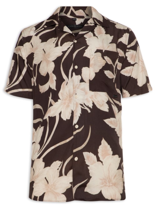 Camisa Blossom - Marrom
