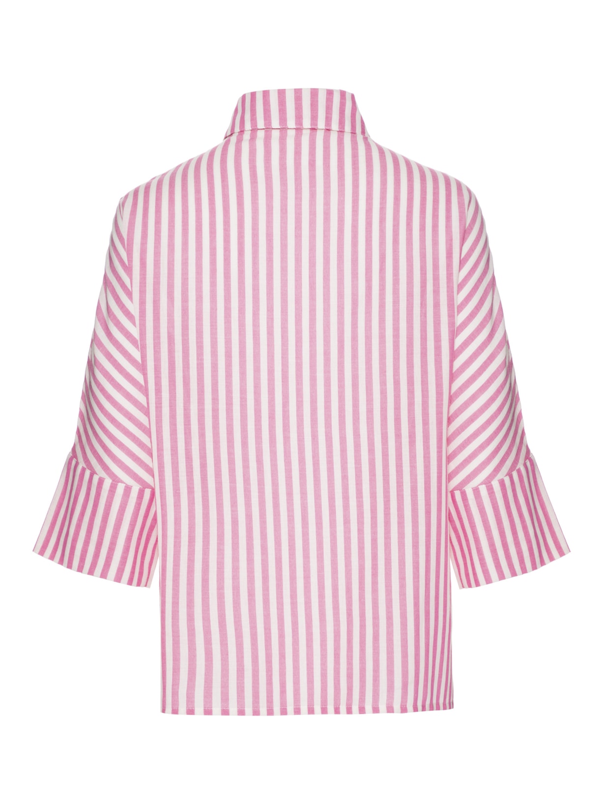 Camisa Bolsos Listras Rosa Cabana Crafts