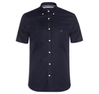 Camisa Casual Light Oxford Shirt - Azul 