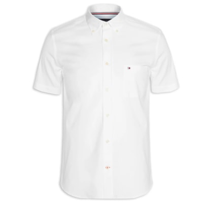 Camisa Casual Light Oxford Shirt - Branco