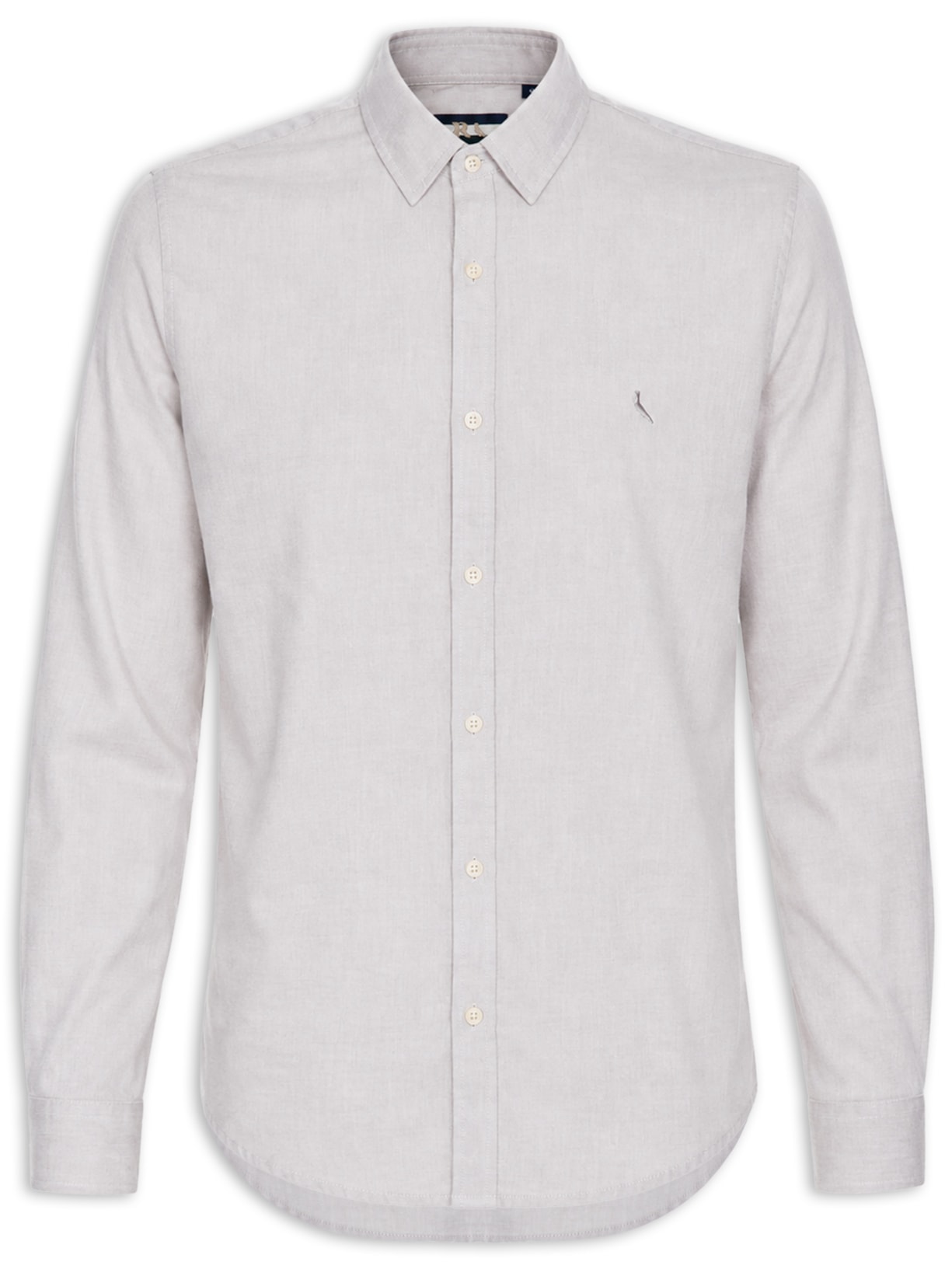 Camisa Casual Masculina Kiro Bege Reserva