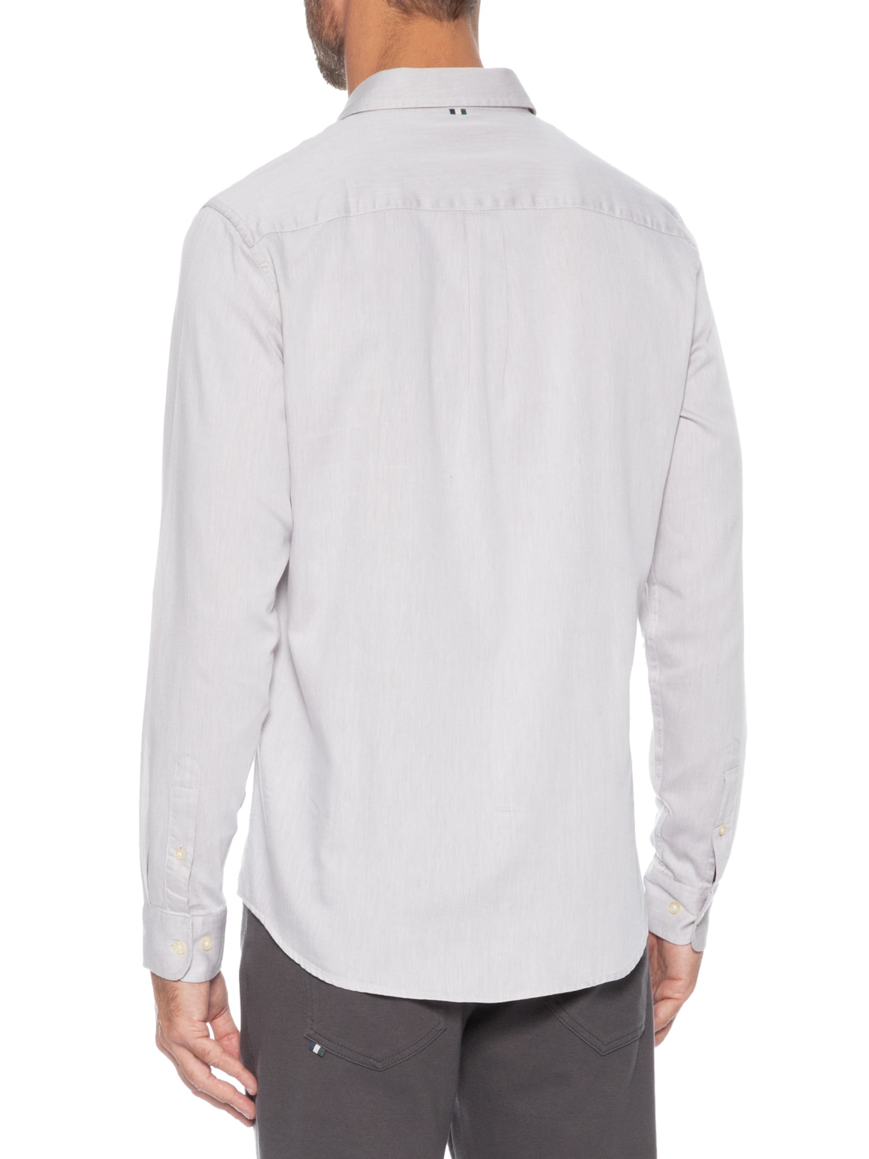 Camisa Casual Masculina Kiro Bege Reserva