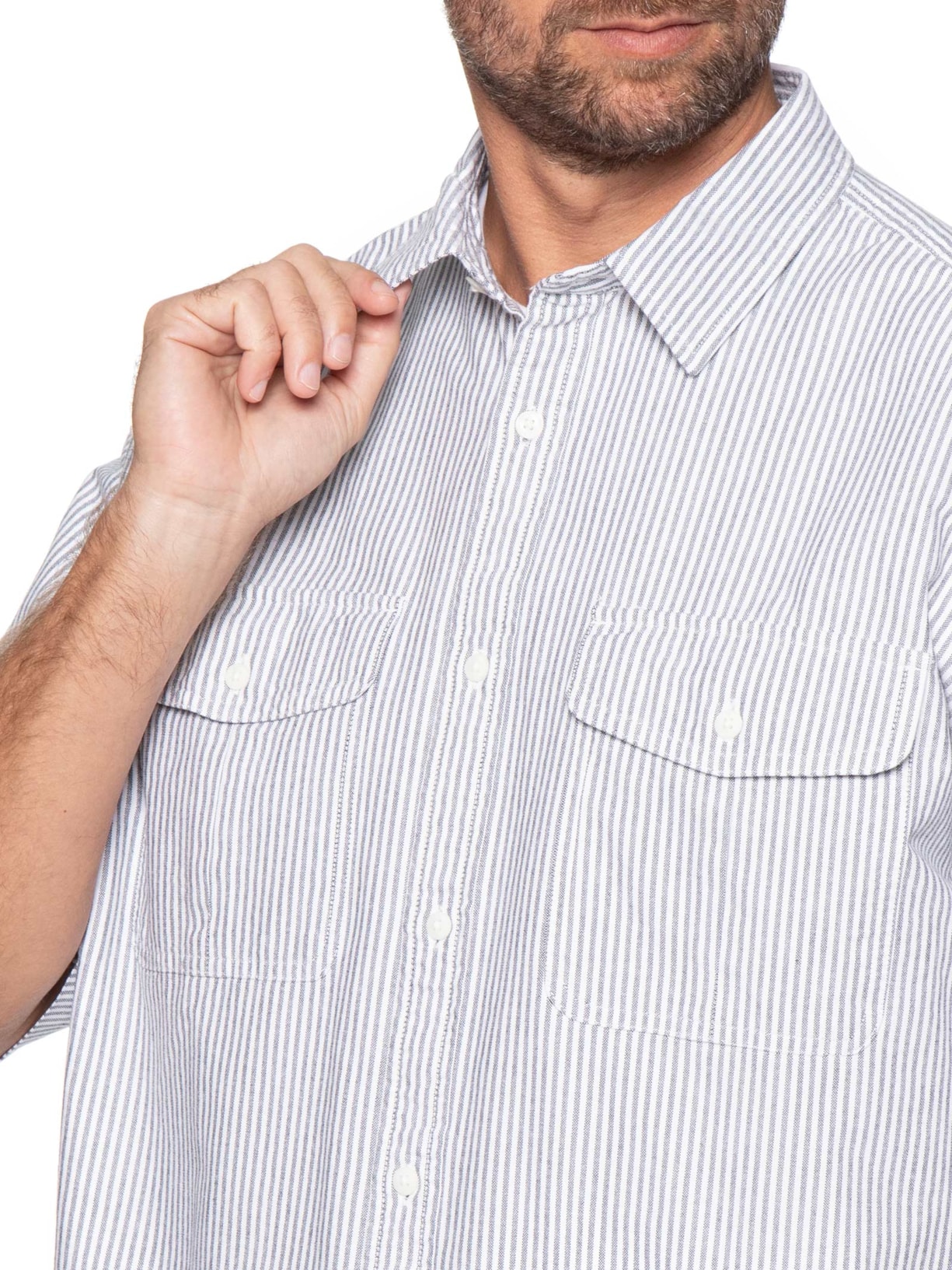 Camisa Casual Masculina Pacífica Loose Preto Levi's