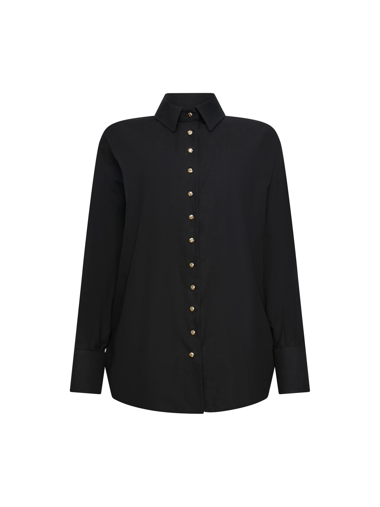 camisa ciclos alfaiataria preta