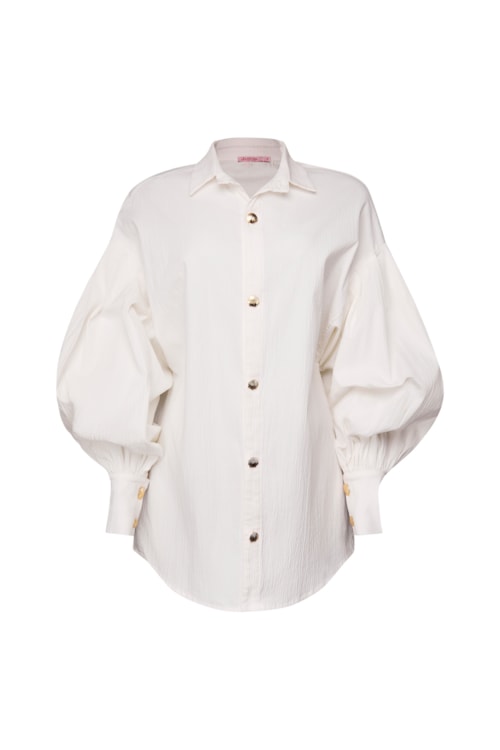 Camisa Conchas - Off White