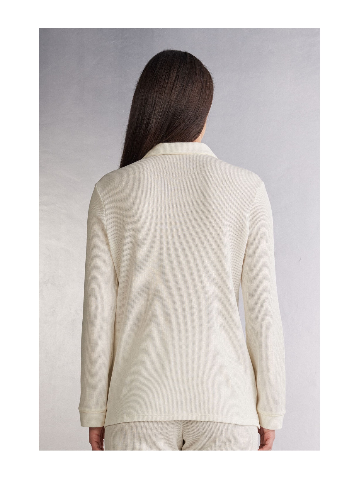 Camisa De Manga Comprida Glisten In The Light Marfim Intimissimi