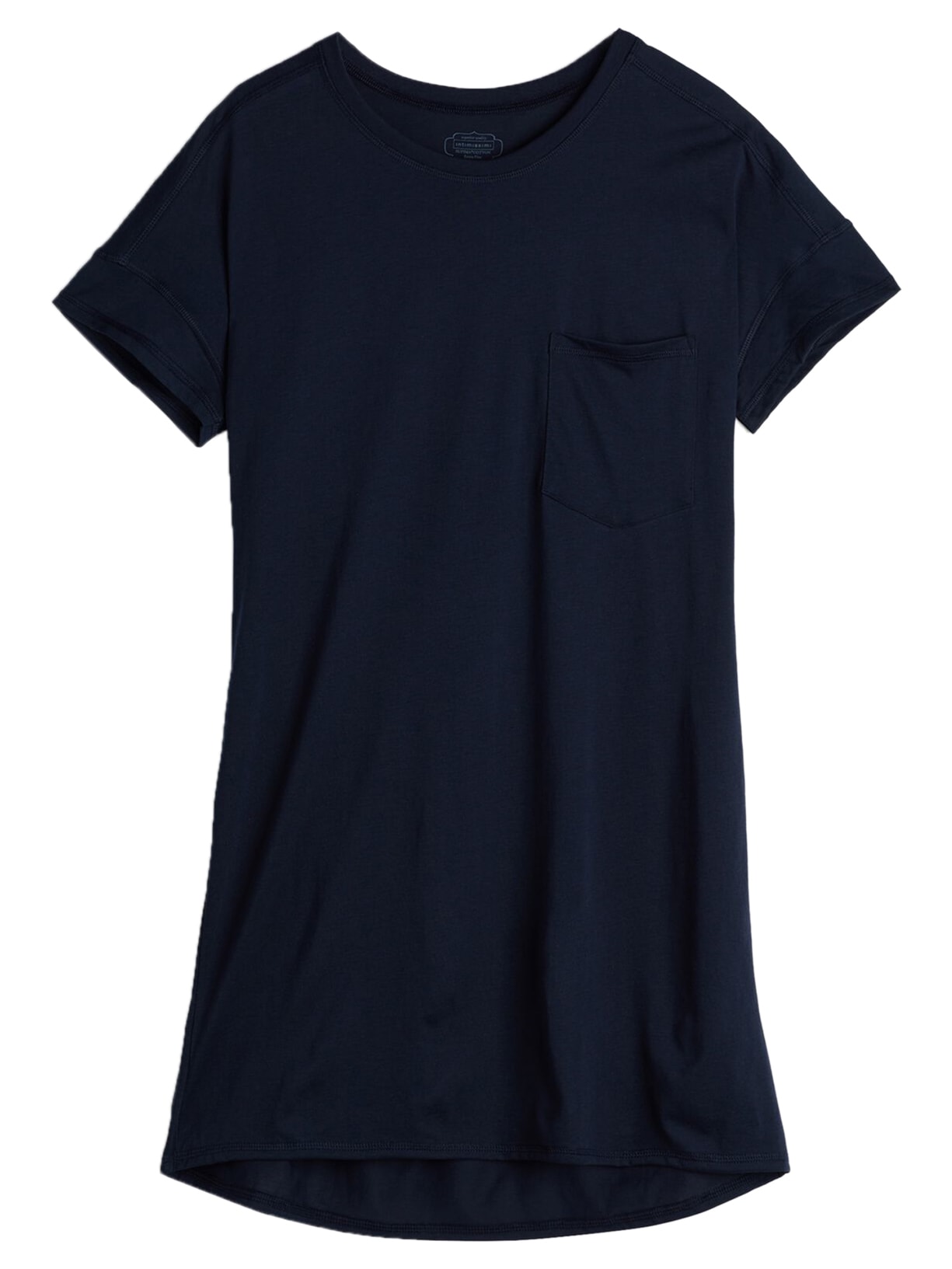 Camisa De Noite Em Algodão Supima® Ultrafresh - Azul