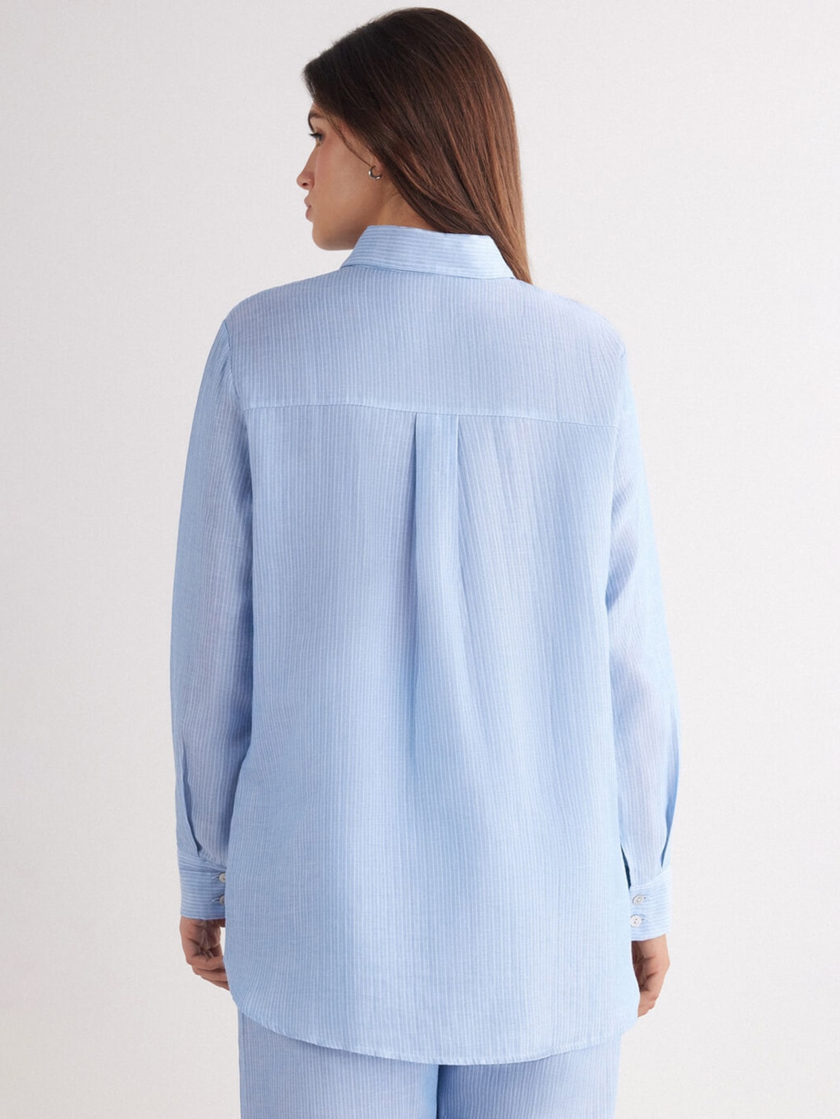 Camisa Em Algodão Morning Portofino Riscas Intimissimi