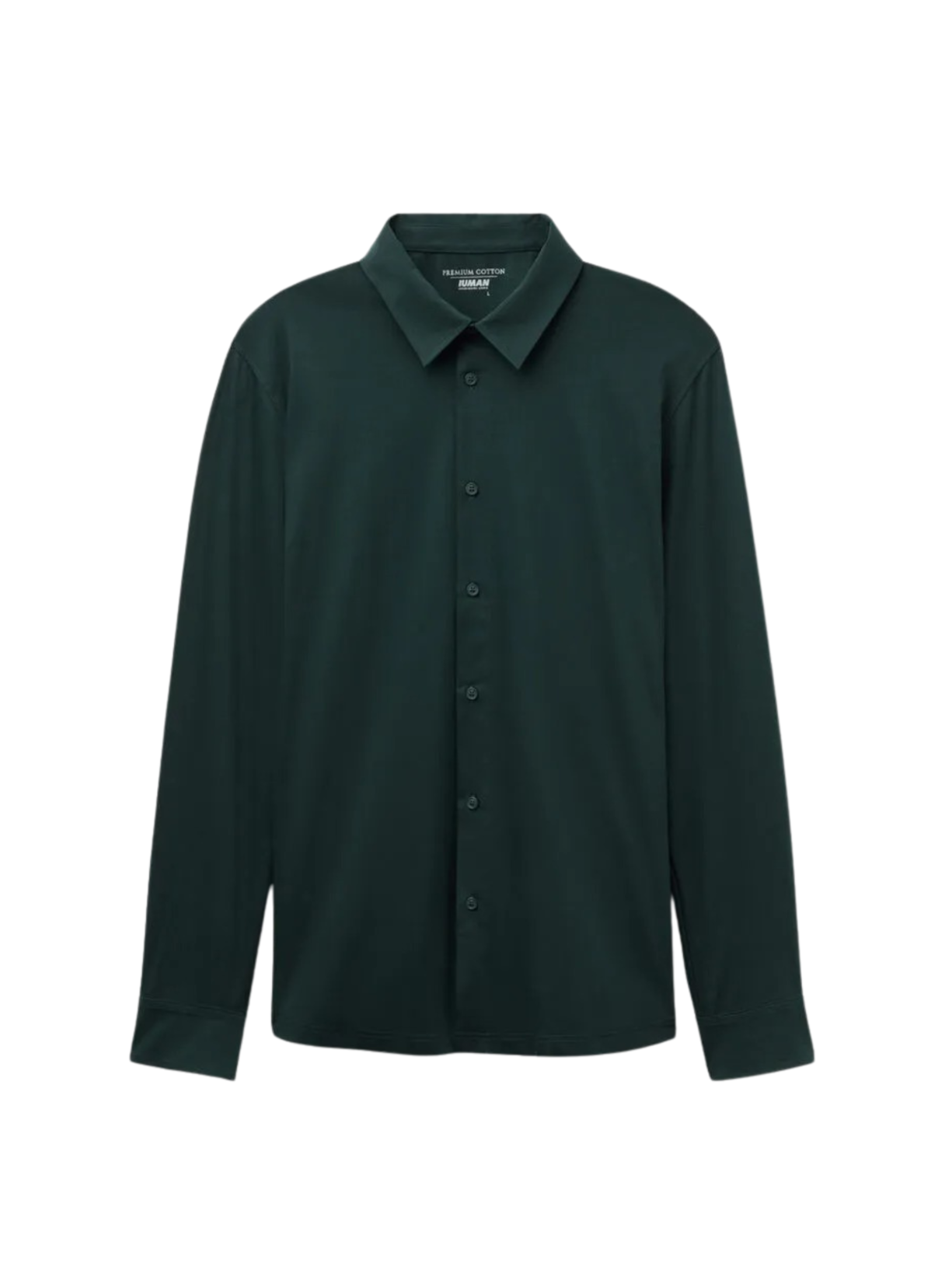 Camisa Em Algodão Premium - Verde