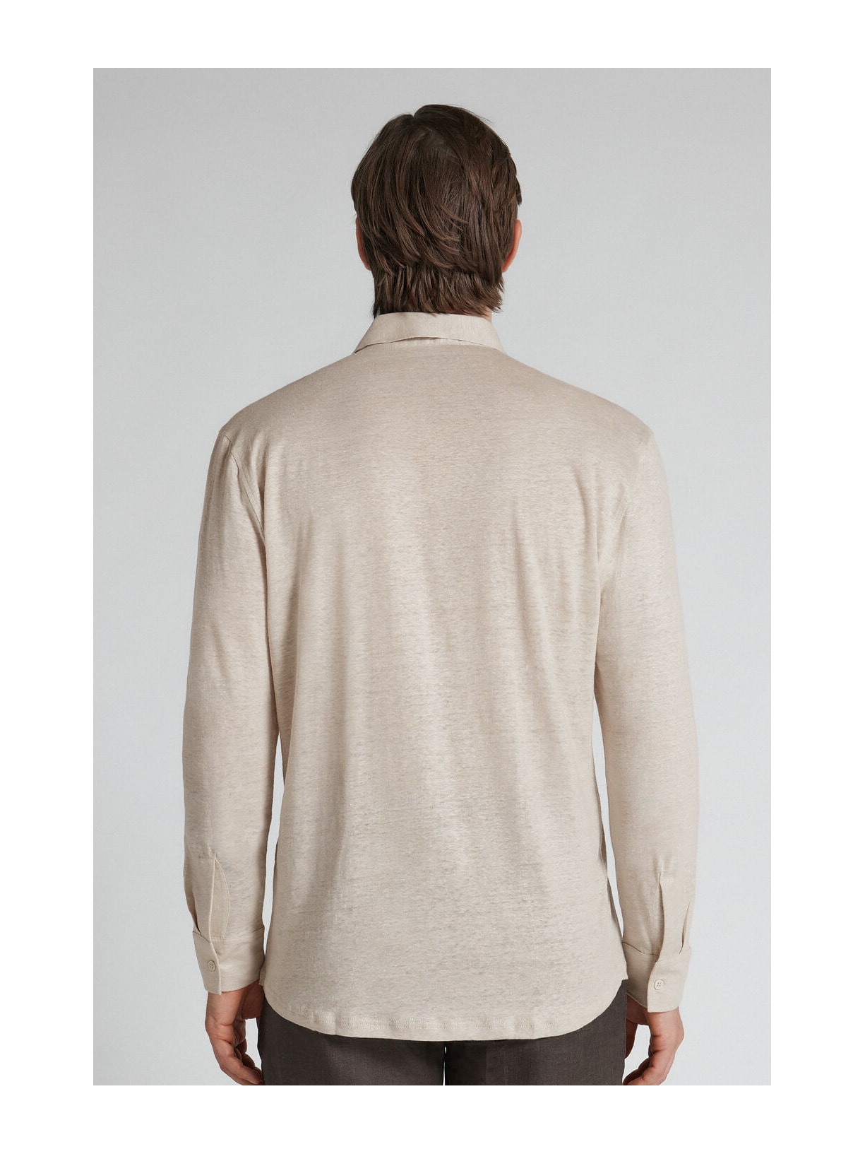 Camisa Em Linho Bege Intimissimi