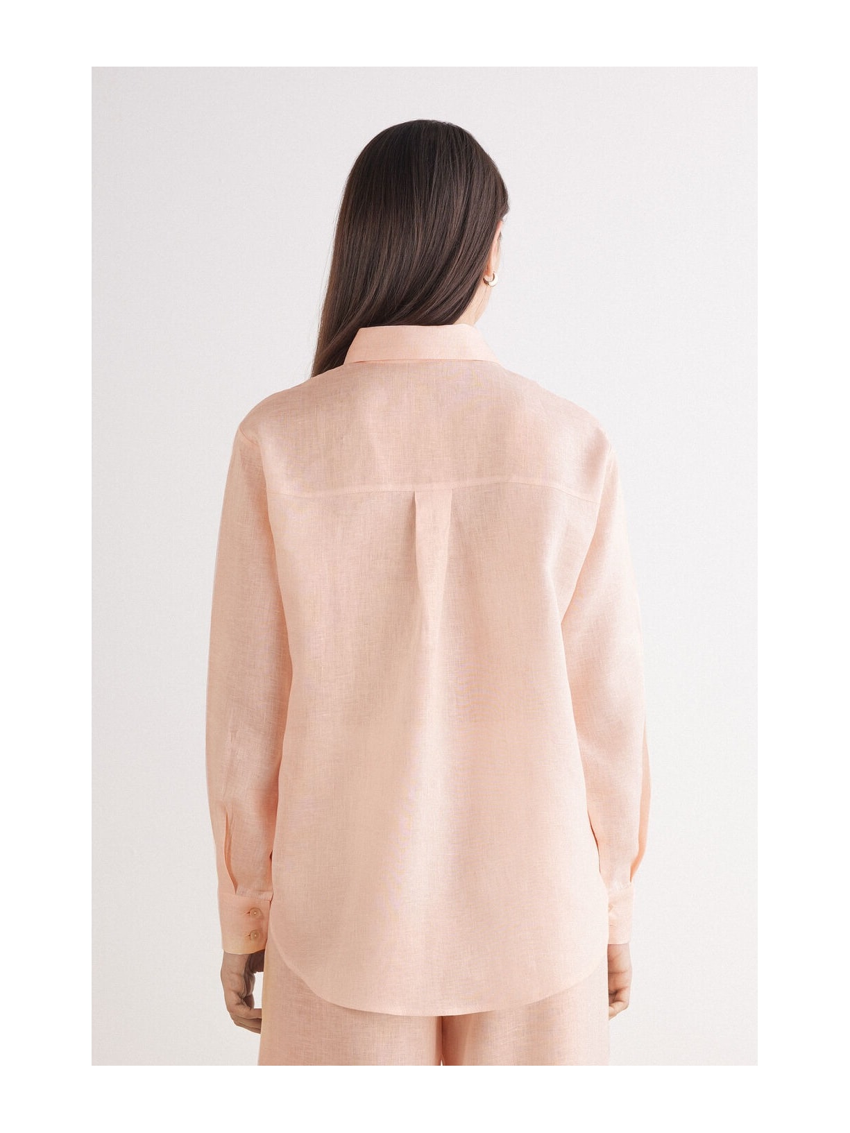 Camisa Em Linho The Pure Linen Rosa Intimissimi