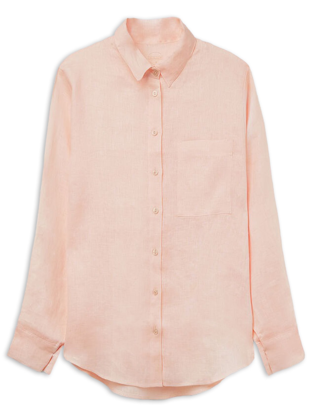 Camisa Em Linho The Pure Linen Rosa Intimissimi