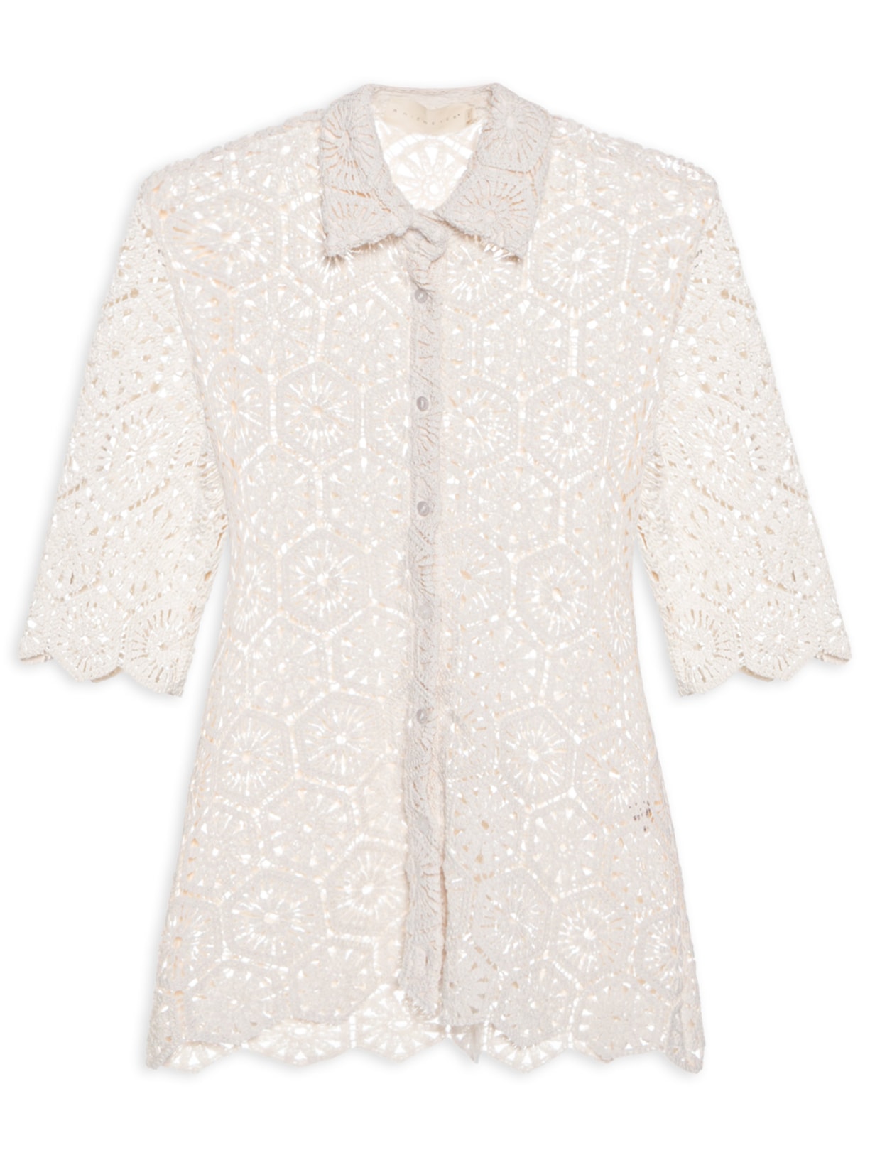 Camisa Feminina Aconchego - Off White