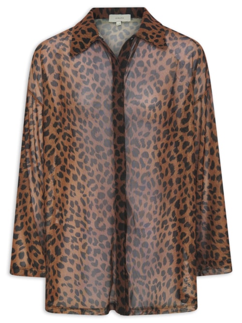 Camisa Feminina Adriana - Marrom