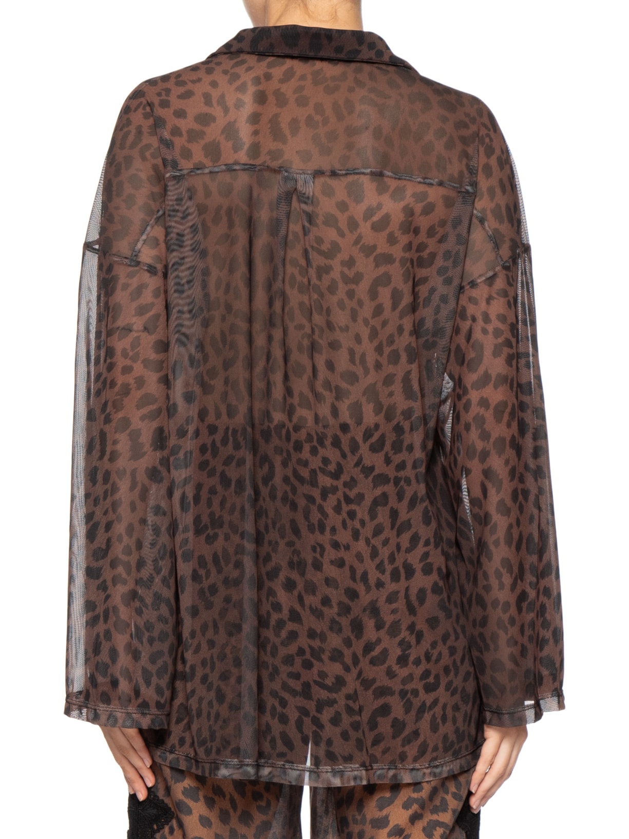 Camisa Feminina Adriana Marrom Iorane + Silvia Braz