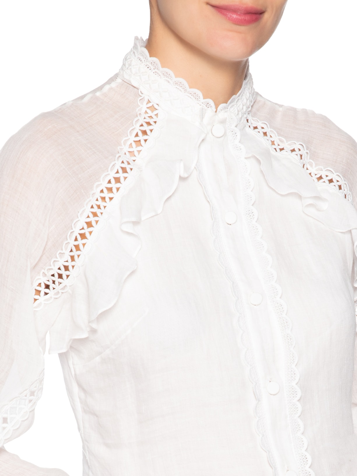 Camisa Feminina Alessandra – Branco Iorane