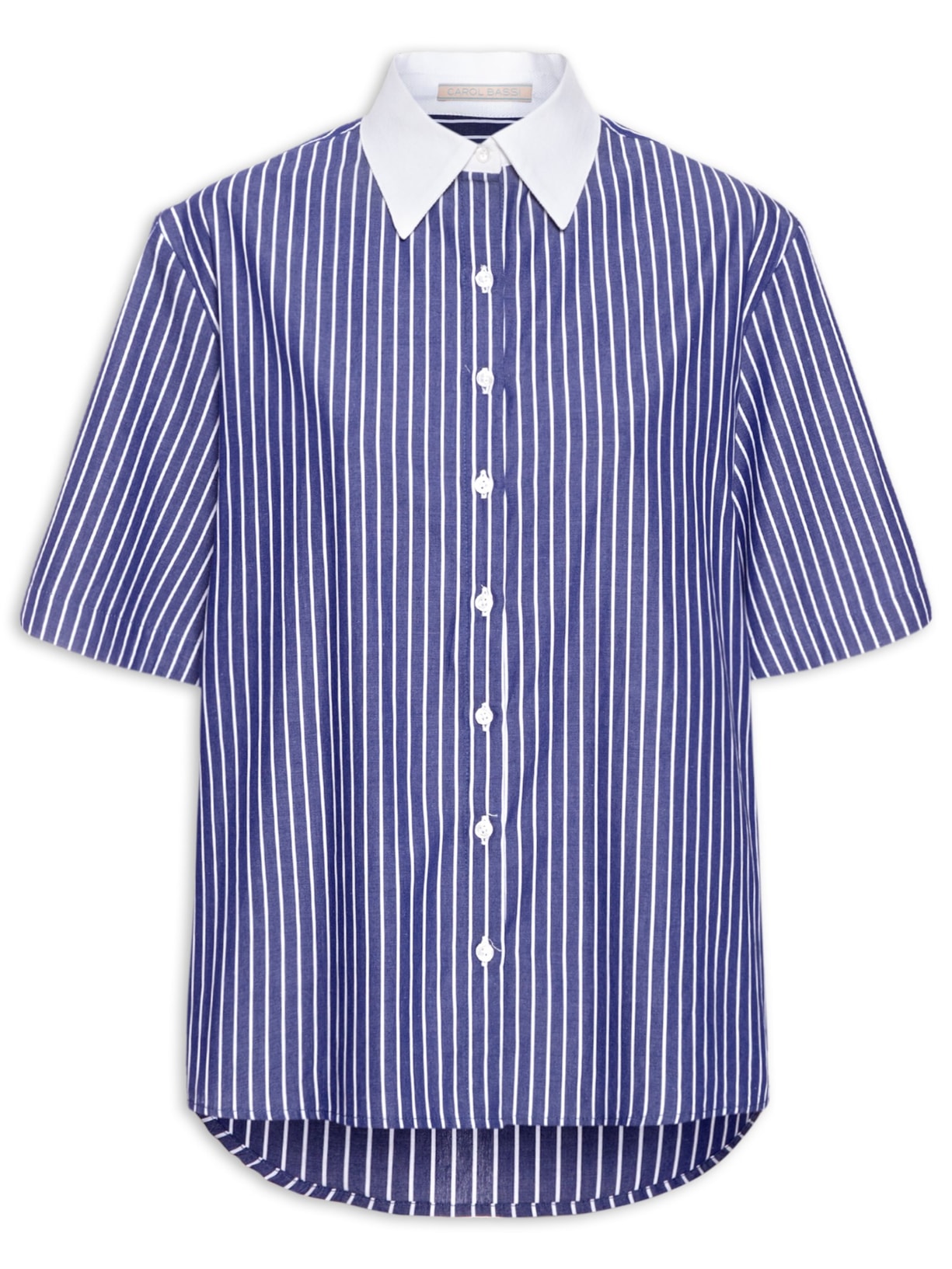Camisa Feminina Alice - Azul
