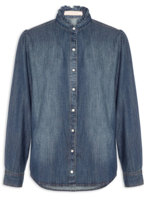 Camisa Feminina Amara - Azul
