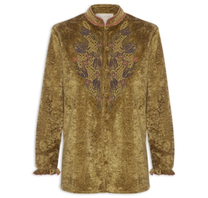 Camisa Feminina Amélia - Marrom