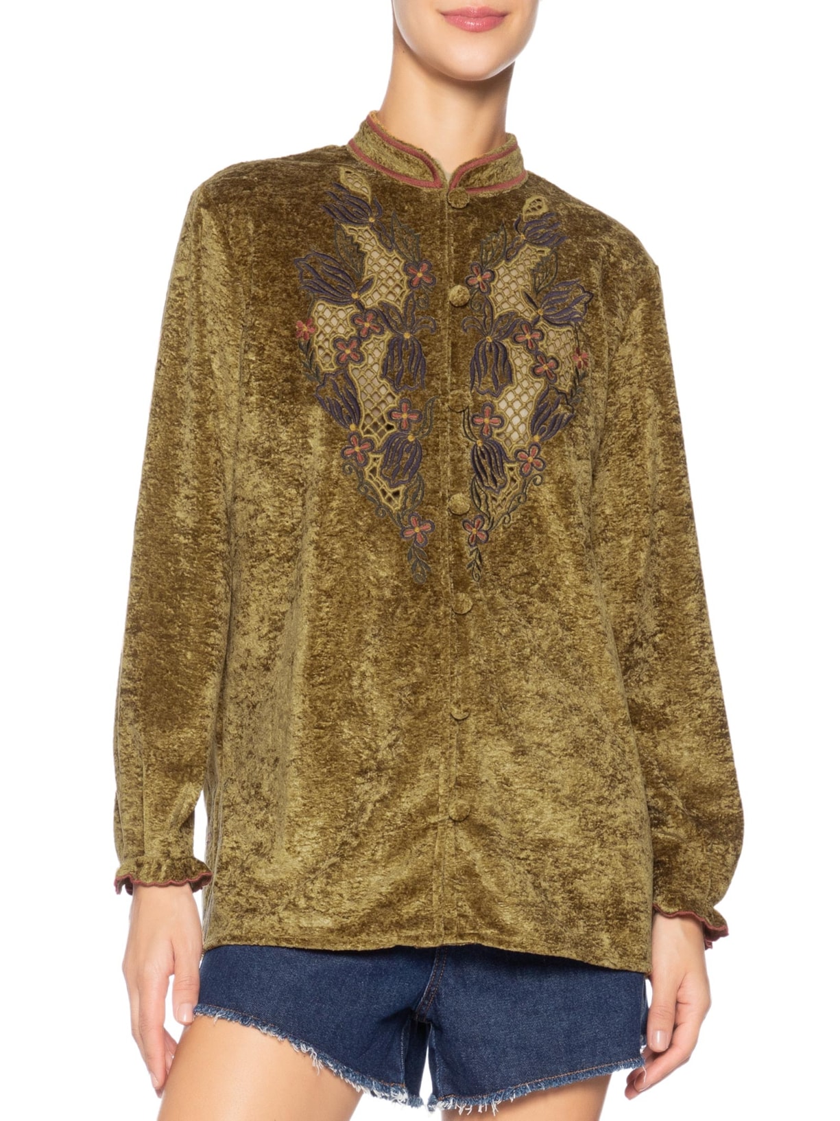 Camisa Feminina Amélia Marrom All Most Vintage