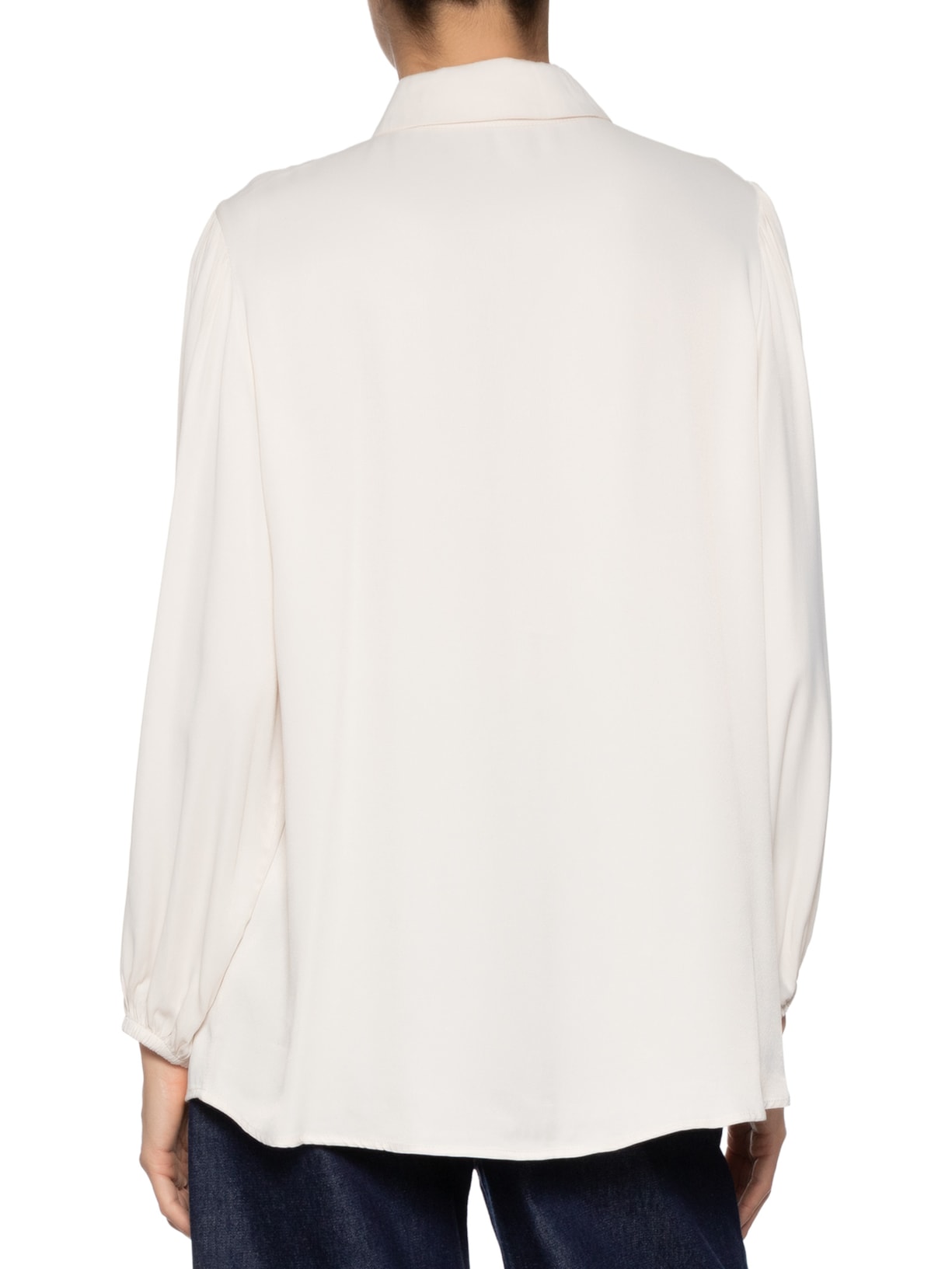 Camisa Feminina Amina Branco Carol Bassi