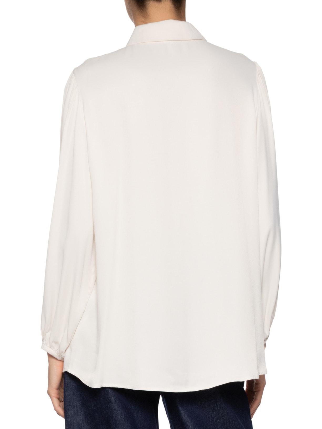 Camisa Feminina Amina Branco Carol Bassi