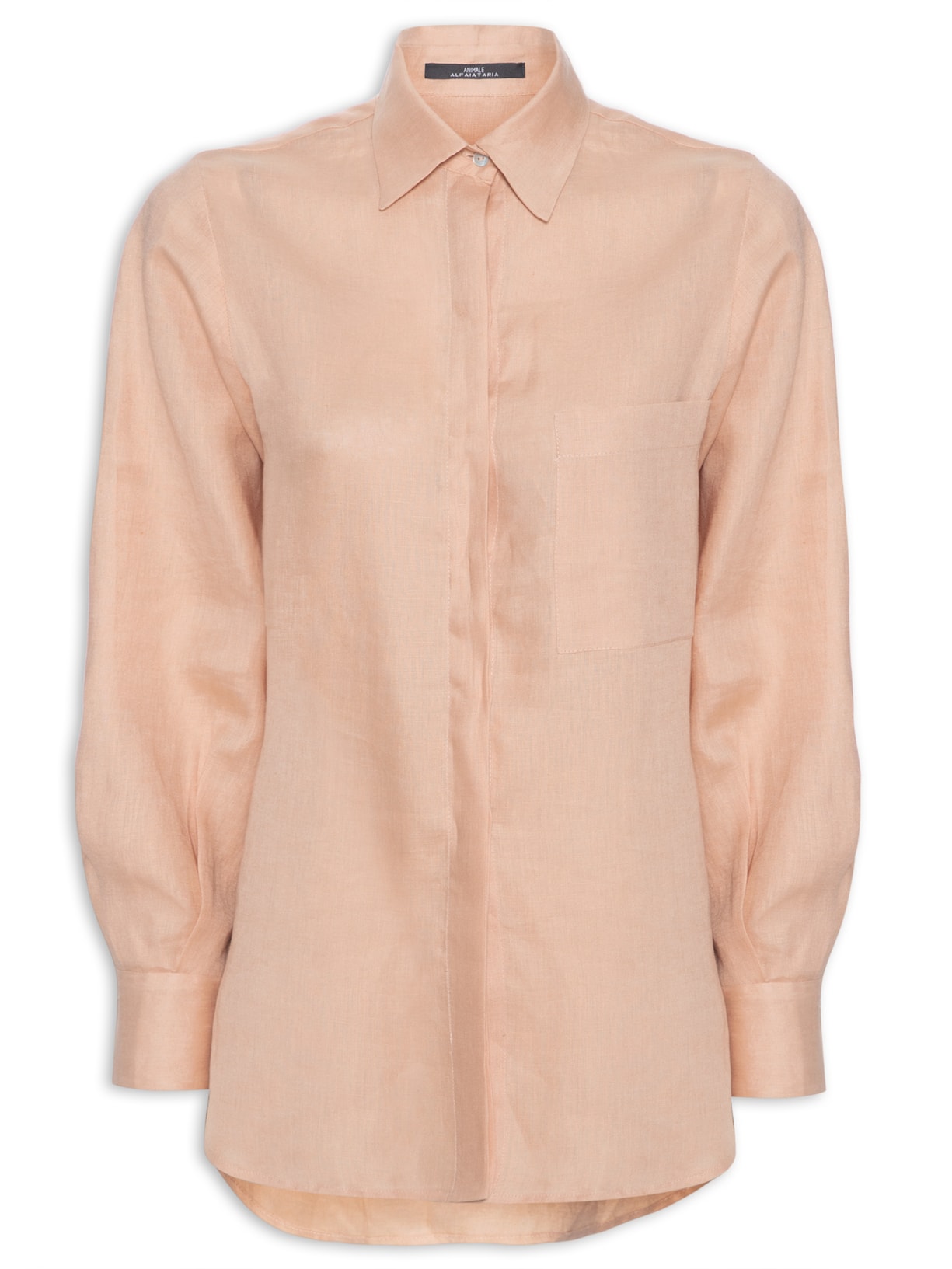 Camisa Feminina Ampla Cambraia - Rosa