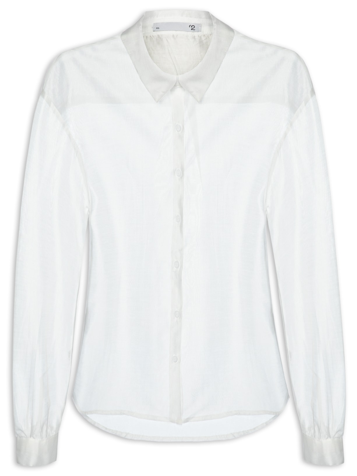 Camisa Feminina Ampla - Off White